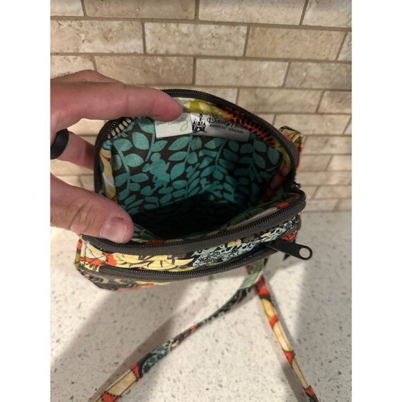 Disney Vera Bradley Bag - Mickey's Perfect Petals Mini Hipster - Picture 4 of 4